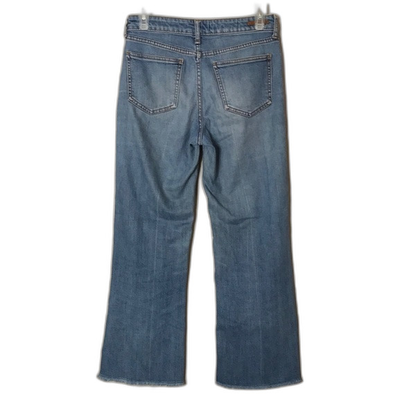 Pilcro and the letterpress ladies cropped raw hem jeans size 28 - Picture 9 of 12